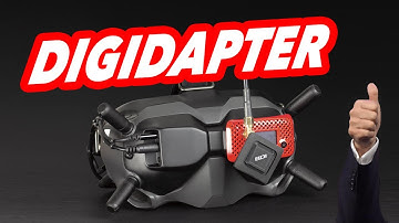DIGIDAPTER - Plug & Play Analog Adapter For The DJI Digital FPV System