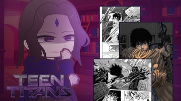 Teen Titans react to Robin as Nagumo Yoichi || Teen Titans || Gacha React