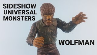 sideshow wolfman universal monsters action figure review