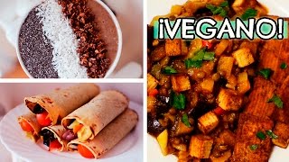 Qué como en un día #3 | ¡Sano y vegano!