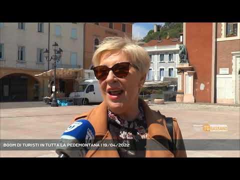 BOOM DI TURISTI IN TUTTA LA PEDEMONTANA | 19/04/2022