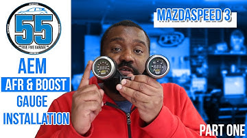 AEM Performance AFR and Boost Gauge Installation Part One