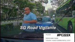 30dec2025 #PC222X toyota hiace driver upset with camcar for not giving way and smash camcar mirror 30dec2025 #PC222X toyota hiace driver upset with camcar for not giving way and smash camcar mirror