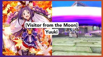 【SAOIF】[Visitor from the Moon] Yuuki (Dark | Thrust | All Foes | Awakening) Skill Animation
