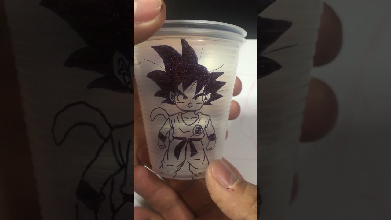 Copo Viagem Snap Dragon Ball Z Goku Produto Oficial Nome Do Desenho Dragon  Ball Z