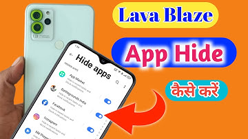 Lava blaze app hide kaise kare | Lava blaze hide apps | how to hide app in Lava blaze hide apps
