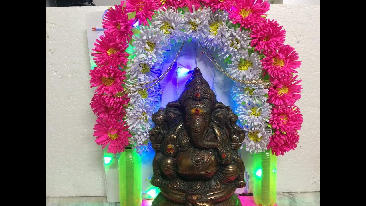  Ganesh Chaturthi  Decoration  Ganesh  Decoration  Part 2 