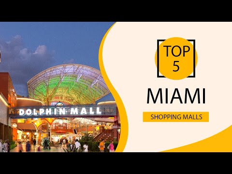 Vídeo: Top 10 shoppings em Miami