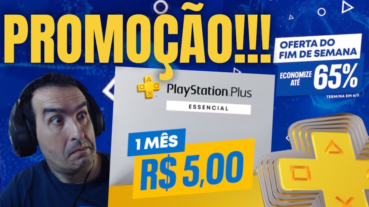 PlayStation Plus Essencial: Assinatura de 1 mês