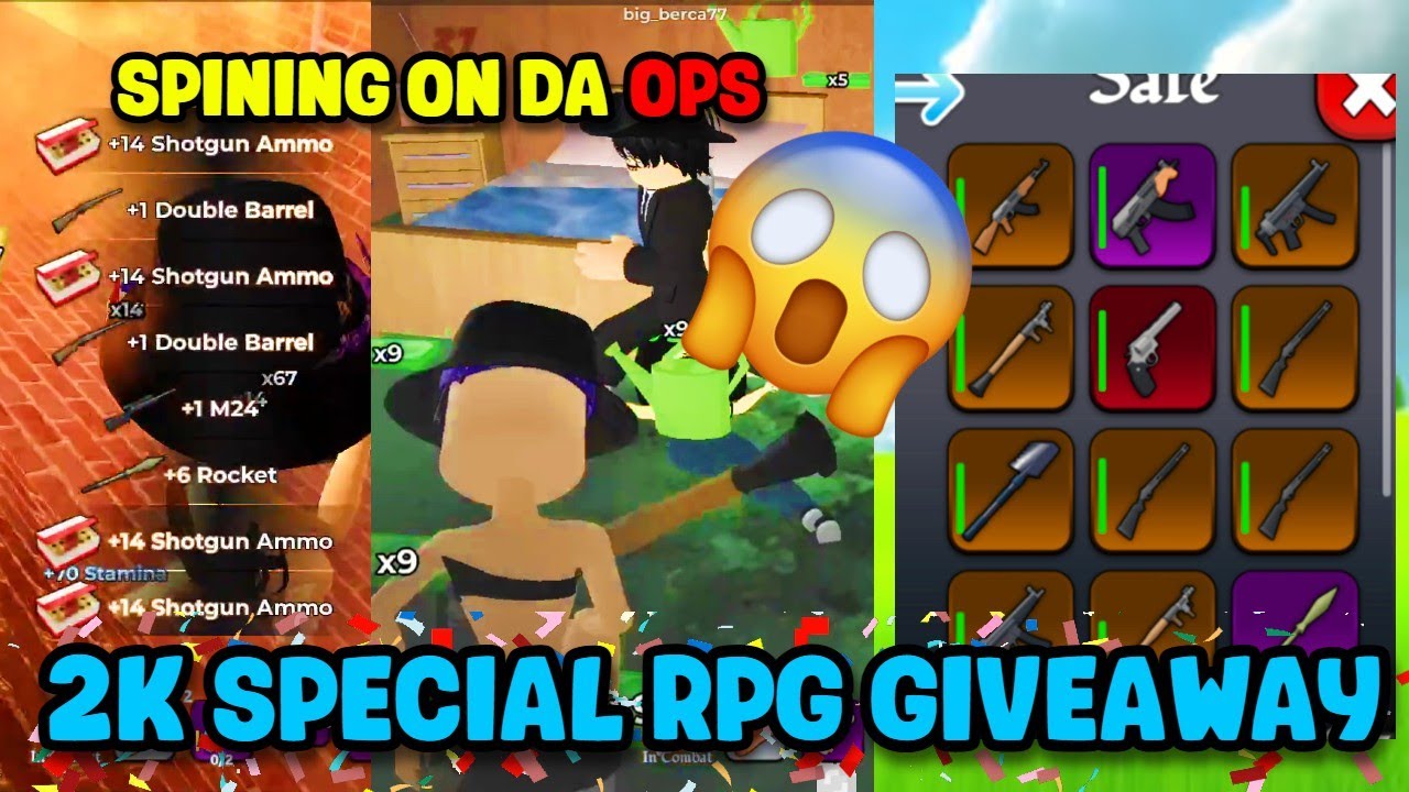 SPINING ON DA OPS!! 2K SPECIAL (RPG GIVEAWAY) | BLOCK SPIN - YouTube