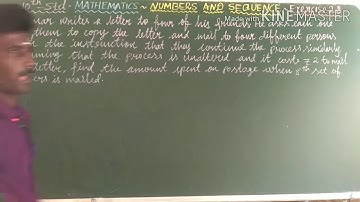 10TH STD MATHEMATICS CHAPTER-2 NUMBERS AND SEQUENCE EXERCISE 2.8 SUM 8 | TN NEW SYLLABUS 2020