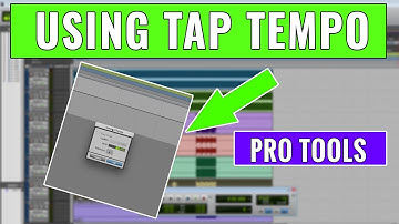 How to use Tap Tempo in Pro Tools -- OBEDIA.com Avid Pro Tools Training and Tech Support