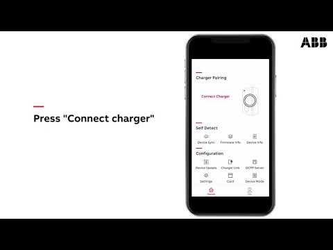 Connect the ABB Terra AC wallbox using the TerraConfig App