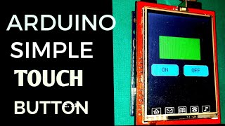 Arduino Touch Button Simple : DIY