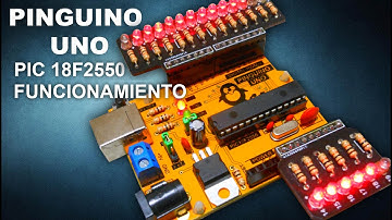 Pinguino UNO - PCBWay - Parte 2 - Pruebas de funcionamiento