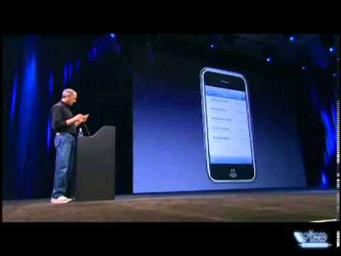 Презентация ПЕРВОГО iPhone 2007 год