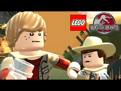 FULL JURASSIC PARK 3 SEGMENT!! Jurassic World LEGO Game - Ep10. 