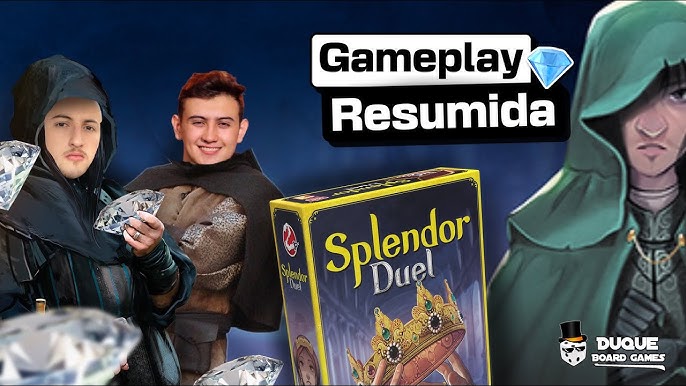 Splendor Duel - Jogo De Tabuleiro 2 Jogadores Galápagos