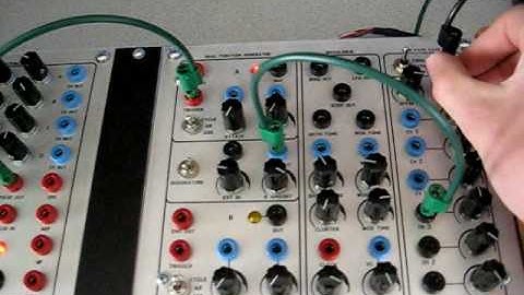DIY Synth Panel Basic Demonstration - Video 1 of 6