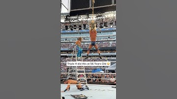Triple H did this at 56 years old 😳