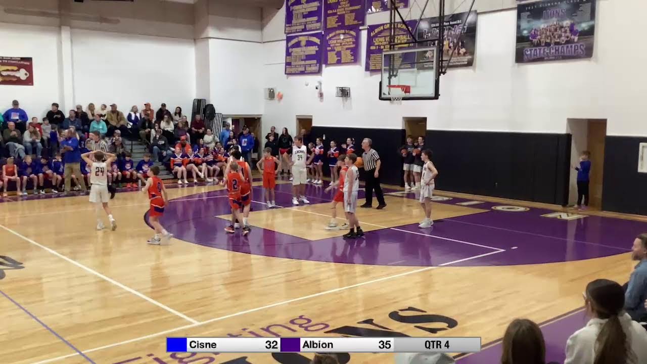 Junior Varsity vs. Cisne 1/22/26