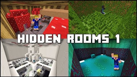 Minecraft - Puzzle Map - Hidden Rooms - Part 1