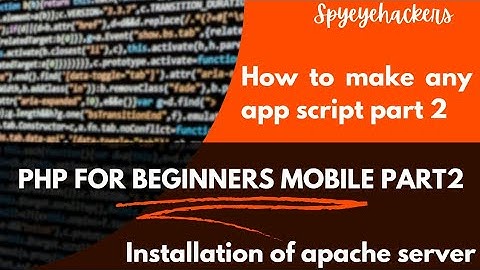 PHP How to install apache server in android 13 || ksweb install on android 13,12,11,10,9