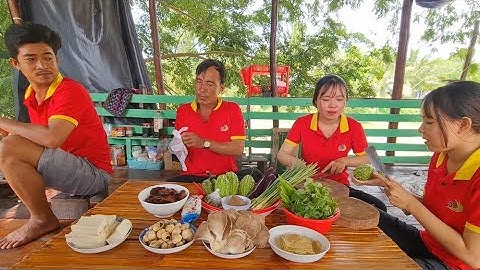 Gia Đình Quây Quần Bên Mâm Cơm Chay Thanh Đạm, Dinh Dưỡng Ngày Rằm #ỐcNhỏMiềnTây