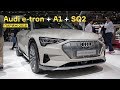 Электрический кроссовер Audi e-tron: подробный обзор + Audi SQ2 и A1