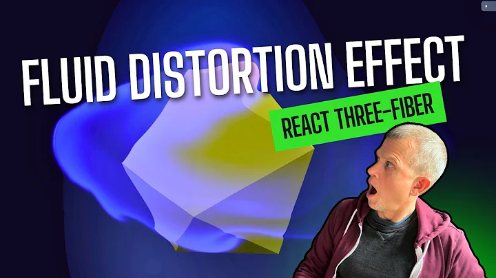 React Three Fiber: Fluid Distortion Effect