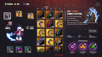 Minecraft Dungeons Fire Biohazard Reaper Build Apoc+25 Desert Temple x1 Banner