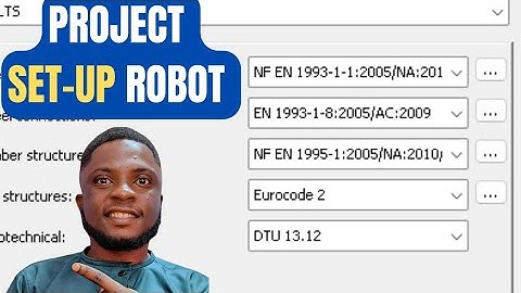 Project Set-up in Autodesk Robot (For Civil Engineers)