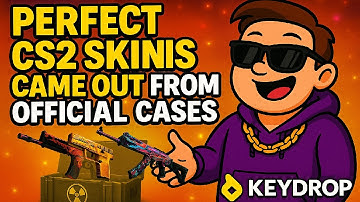 PERFECT CS2 SKINS CAME OUT FROM OFFICIAL CASES - KEYDROP