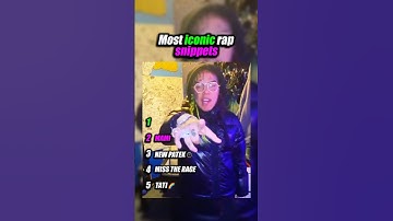 Most ICONIC Rap Snippets #shorts