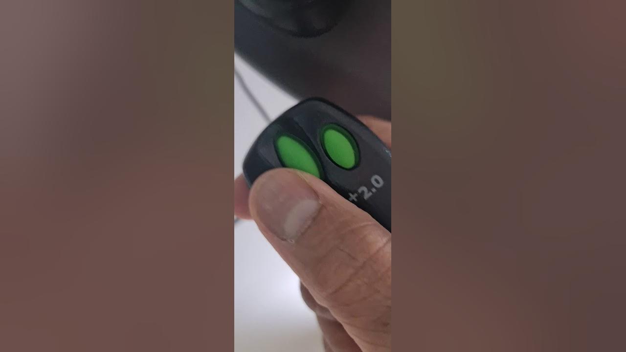how-to-connect-new-remote-for-garage-merlin-2-0-steel-line-youtube