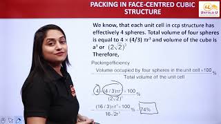 Ch 1 - The Solid State | Packing Efficiency