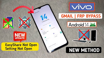 Vivo T2x 5G : Settings Not Opening - FRP BYPASS Android 14 2025 (Without PC)