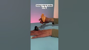 Stop Motion - Behind the Scenes | Using a rig to make object fly!