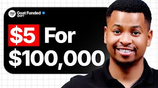I BOUGHT $100K ACCOUNT FOR $5 FROM  GOAT FUNDED TRADER ! CHALLENGE REVIEW