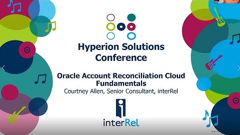 Oracle Account Reconciliation Cloud Fundamentals