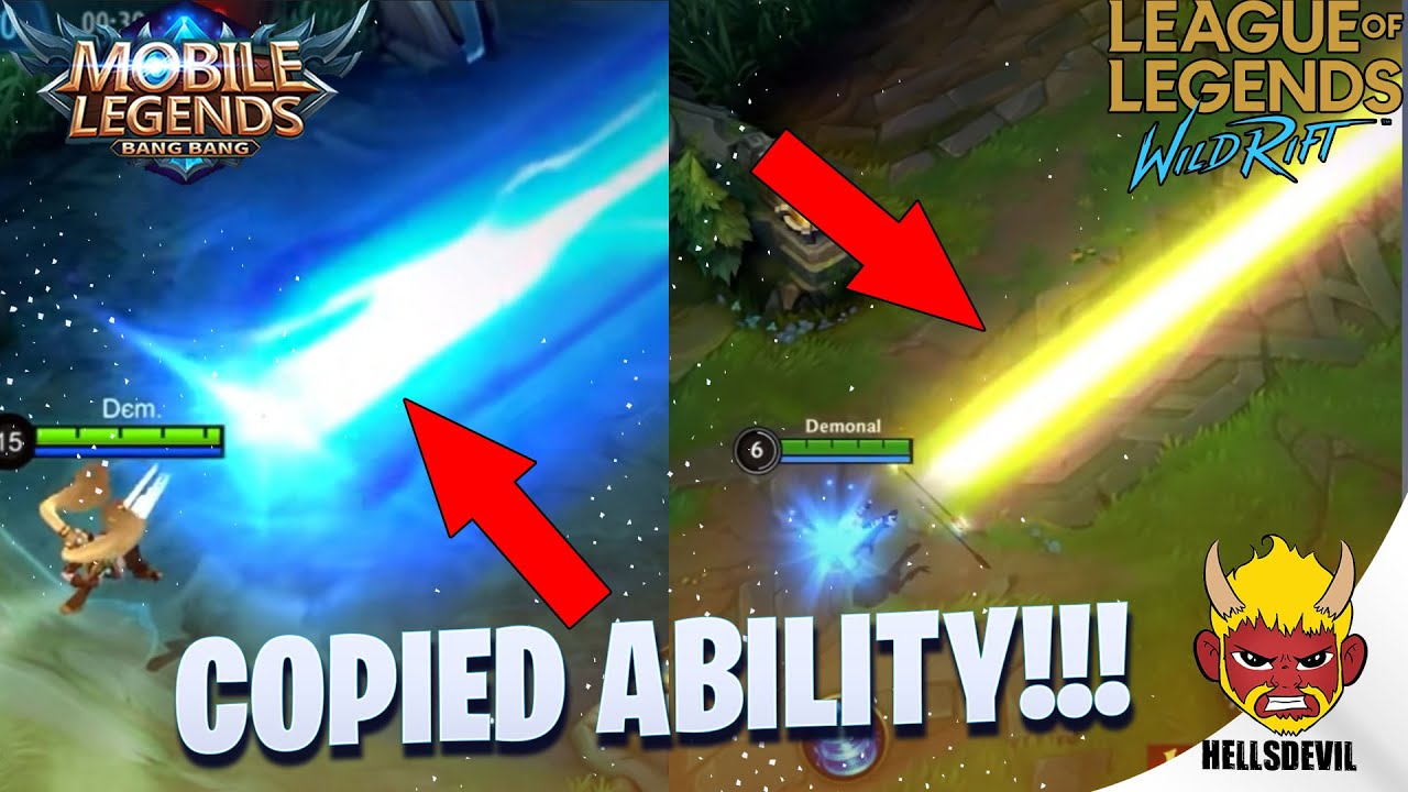 Mobile Legends copied SO MANY Wild Rift Champions! Hells Reacts 