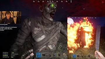 Devs Force Ash, Bo, & Paddle Man To Fight Monsters- OTV & Friends Rust Server