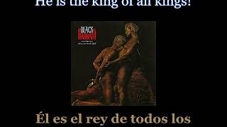 Black Sabbath - Ancient Warrior - 02 - Lyrics / Subtitulos en español (Nwobhm) Traducida