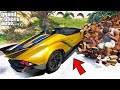 Franklin Crashed His Most Expensive Lamborghini In GTA 5 | SHINCHAN and CHOP