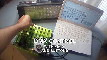 DART - Arduino MIDI controller - DMX light control
