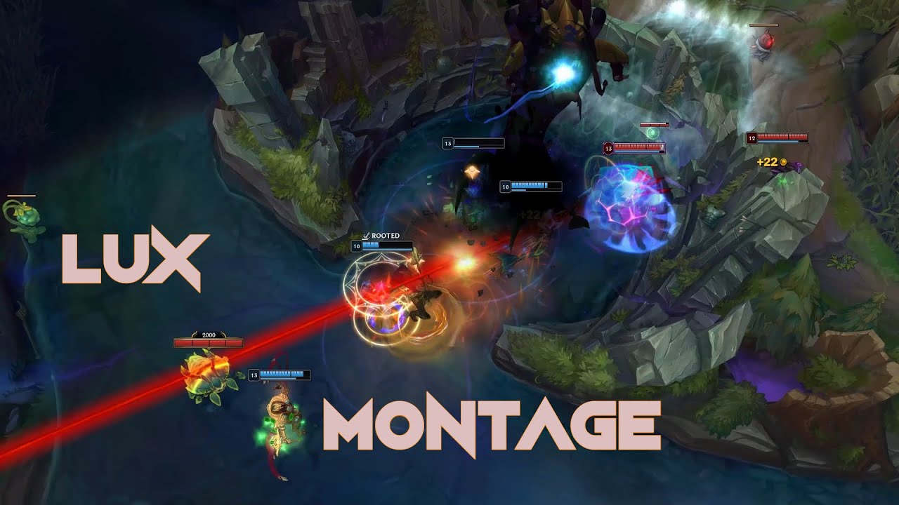 League of Legends - Best Lux NA - Lux Montage #1 - Lux 1 shots, outplays and big damage