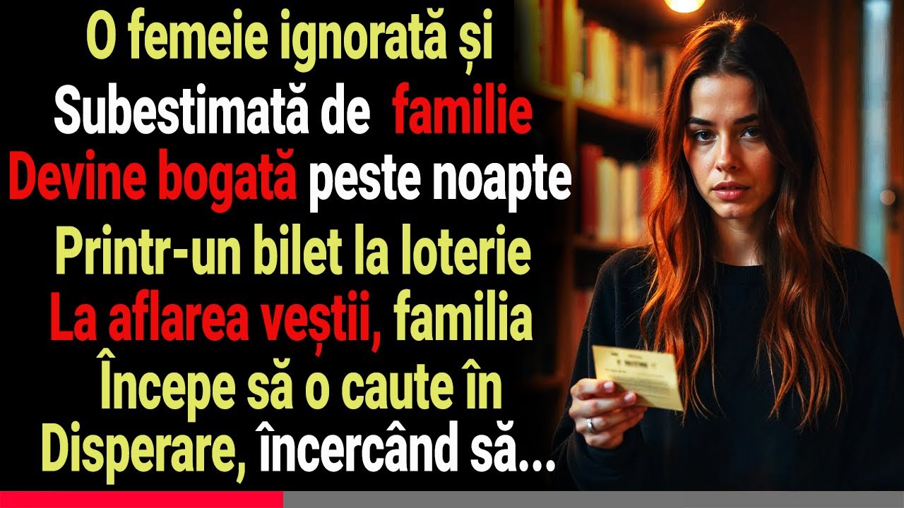 Toți m-au ignorat… până într-o zi, când norocul a dat peste mine.