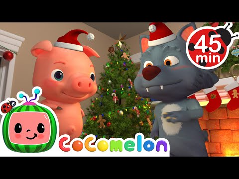 Animal Merry Christmas! 🐷🎄 | Christmas Songs for Kids | CoComelon Nursery Rhymes & Kids Songs