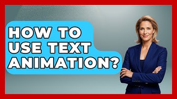 How To Use Text Animation? - Graphic Design Nerd