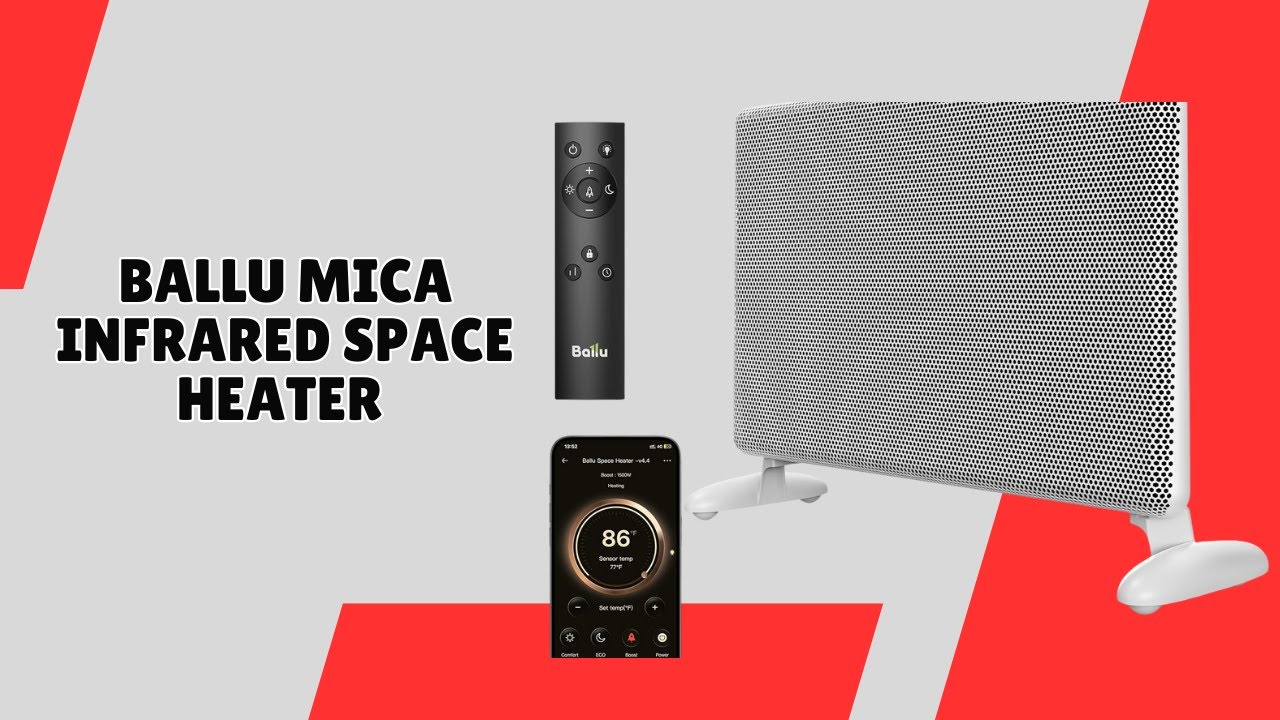 Ballu Mica Infrared Space Heater Indoor Space Heater – Stay Warm Without Noise – REVIEW